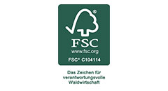 Königsdruck bietet FSC an